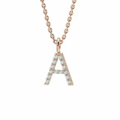 Buchstaben-Anhänger Diamond Letter Petite
