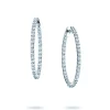 Creolen Diamond Hoops