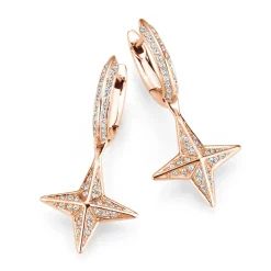 Creolen Diamond Stars