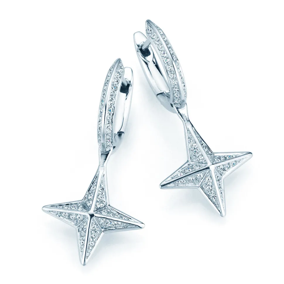 Creolen Diamond Stars