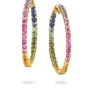 Creolen Rainbow Ombre