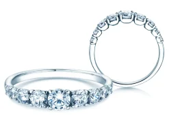 Diamantring 9 Diamonds