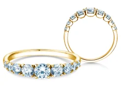 Diamantring 9 Diamonds