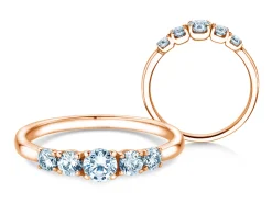 Diamantring 5 Diamonds