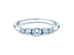 Diamantring 5 Diamonds