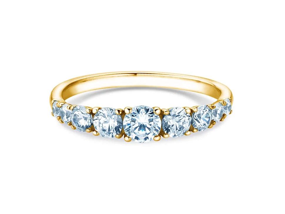 Diamantring 9 Diamonds