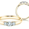 Diamantring 3 Stones