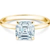 Diamantring Asscher Cut