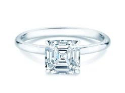 Diamantring Asscher Cut