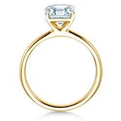 Diamantring Asscher Cut