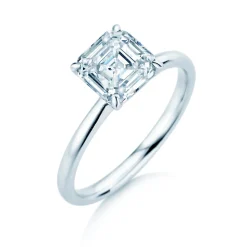 Diamantring Asscher Cut