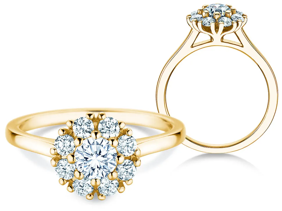 Diamantring Bloom