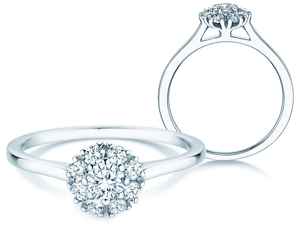 Diamantring Bloom