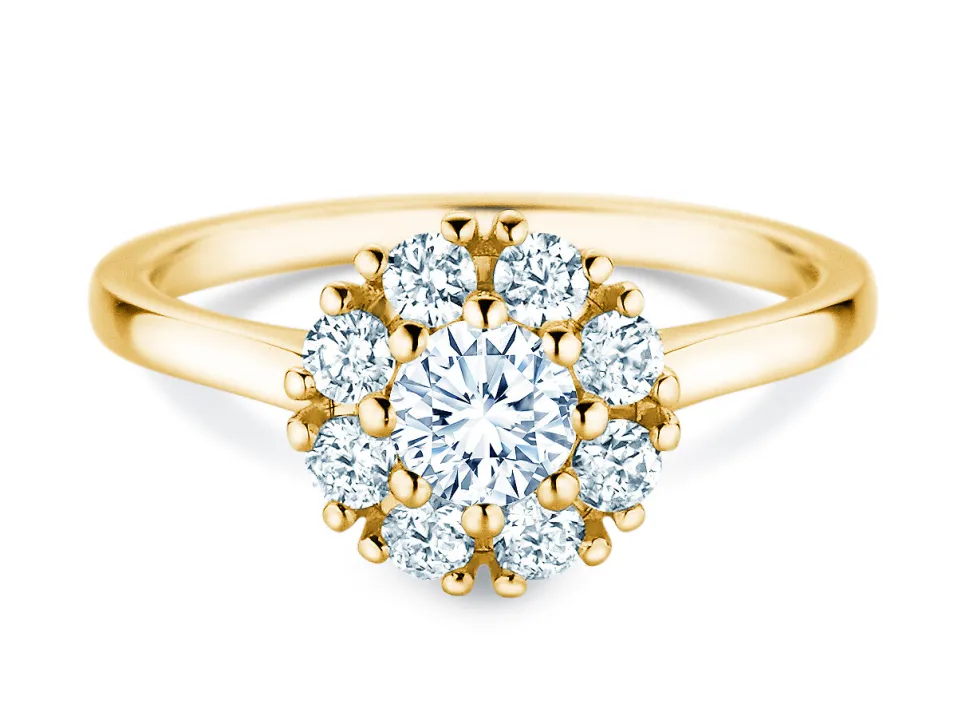 Diamantring Bloom