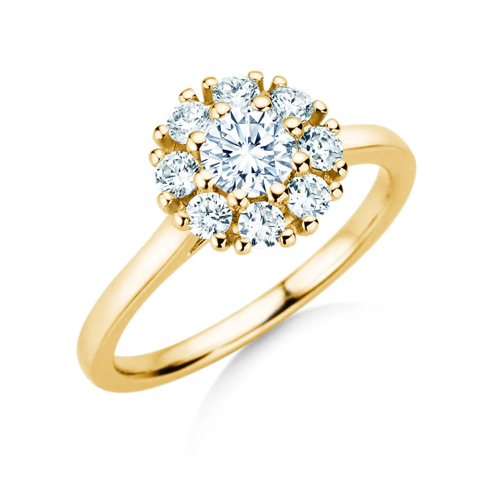 Diamantring Bloom