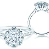 Diamantring Bloom Pavé