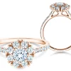 Diamantring Bloom Pavé