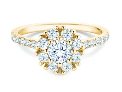 Diamantring Bloom Pavé