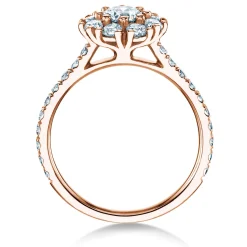 Diamantring Bloom Pavé