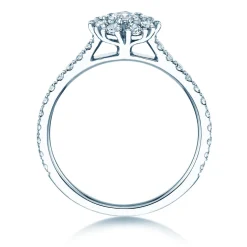Diamantring Bloom Pavé
