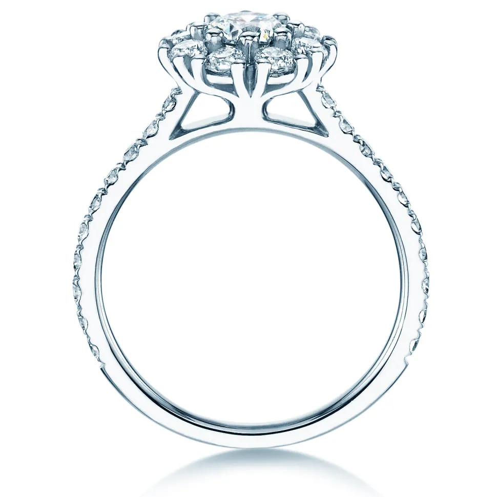 Diamantring Bloom Pavé