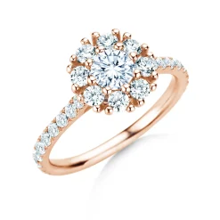Diamantring Bloom Pavé
