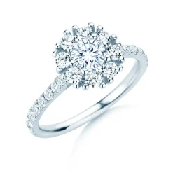Diamantring Bloom Pavé