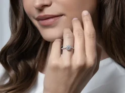 Diamantring Bloom Pavé