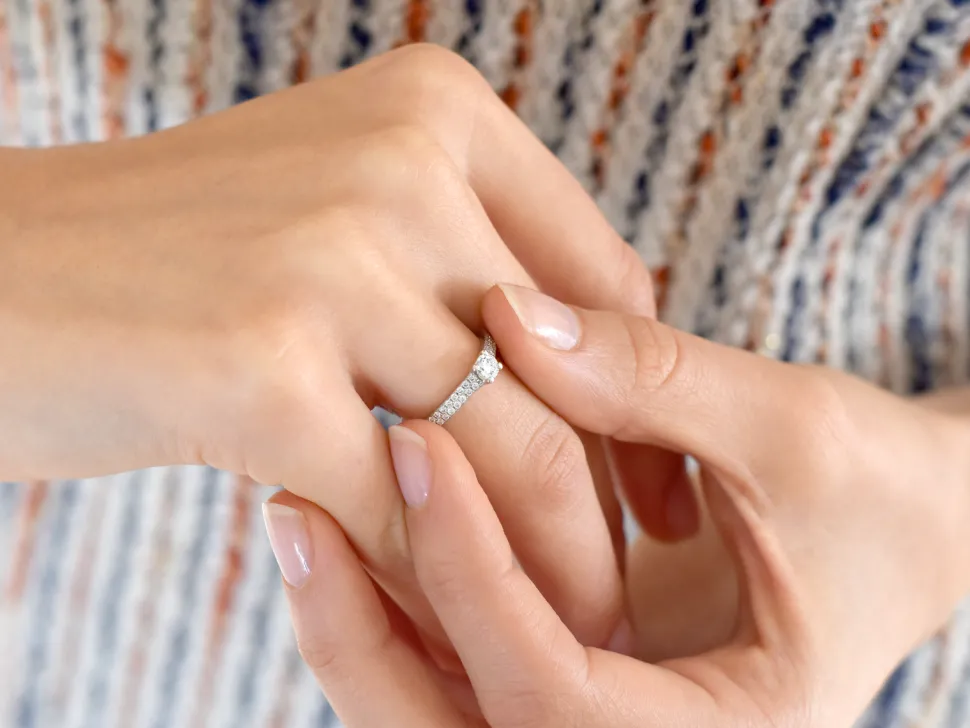 Diamantring Claire Petite