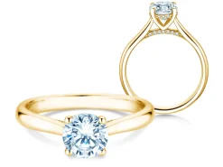 Diamantring Classic 4 Hidden Halo
