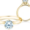 Diamantring Classic 6 Hidden Halo