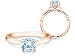 Diamantring Classic 4 Hidden Halo