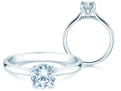 Diamantring Classic 4 Hidden Halo