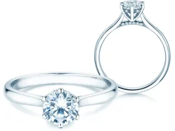 Diamantring Classic 6 Hidden Halo