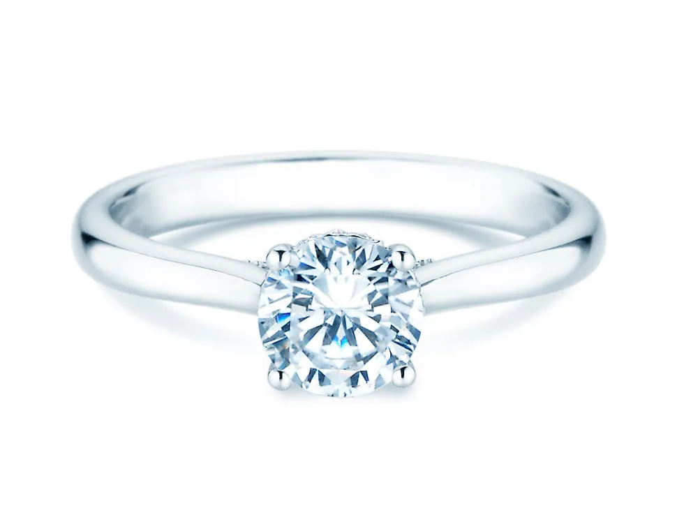 Diamantring Classic 4 Hidden Halo