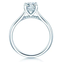 Diamantring Classic 4 Hidden Halo