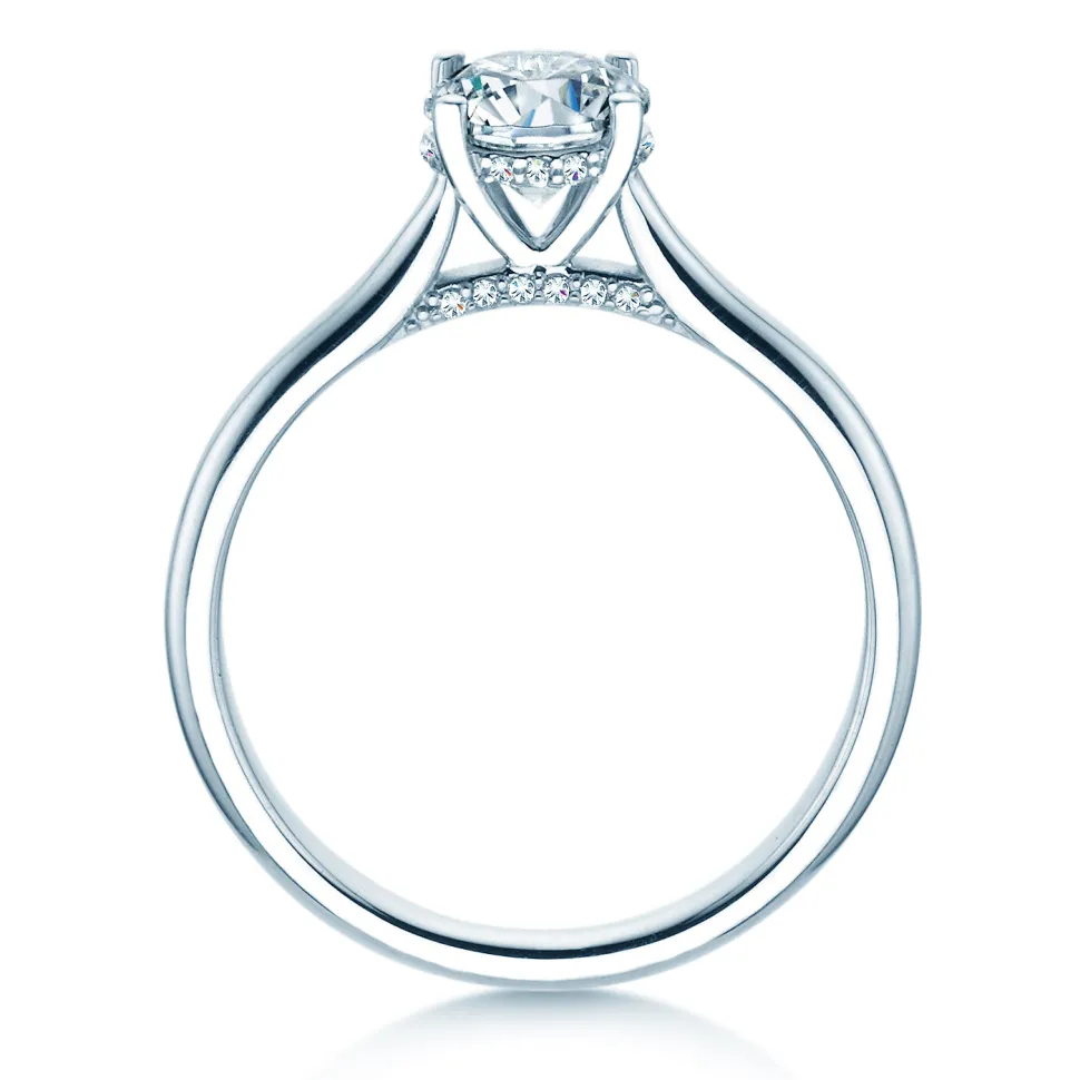 Diamantring Classic 4 Hidden Halo