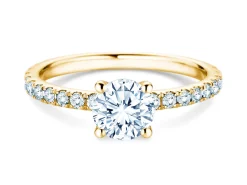 Diamantring Classic 4 Pavé