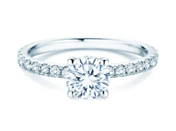 Diamantring Classic 4 Pavé
