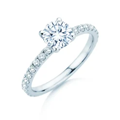 Diamantring Classic 4 Pavé