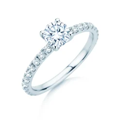 Diamantring Classic 4 Pavé