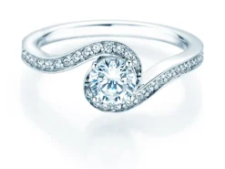 Diamantring Crush mit Diamant