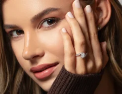 Diamantring Crush mit Diamant