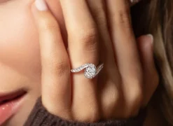 Diamantring Crush mit Diamant
