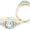 Diamantring Cushion Marquise