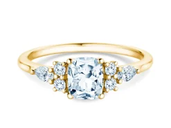 Diamantring Cushion Marquise