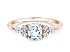 Diamantring Cushion Marquise