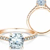Diamantring Cushion Pavé
