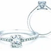 Diamantring Cushion Pavé