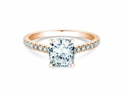 Diamantring Cushion Pavé